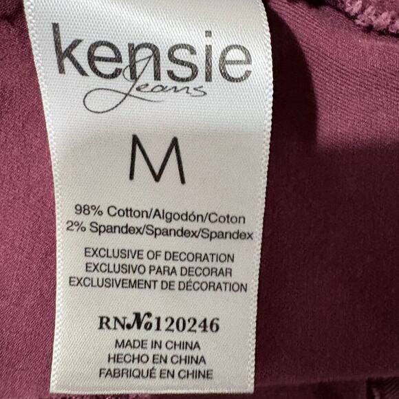 Kenzie Burgundy Jacket BellaSwan Medium Y2K - Picture 6 of 7